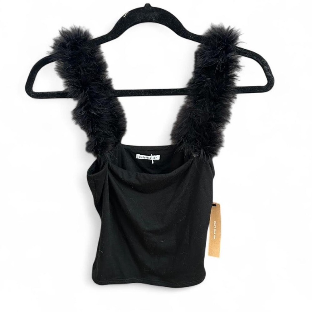 Reformation feather tank top